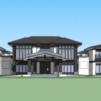 ����һ����ʽ�Ļ����ȼٴ壬�ִ�������㽨��sketchupģ��